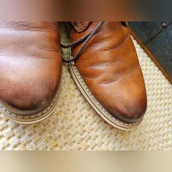 Steve Madden Men's Breemer Chelsea Boot Tan Leather 8M - Picture 5 of 12